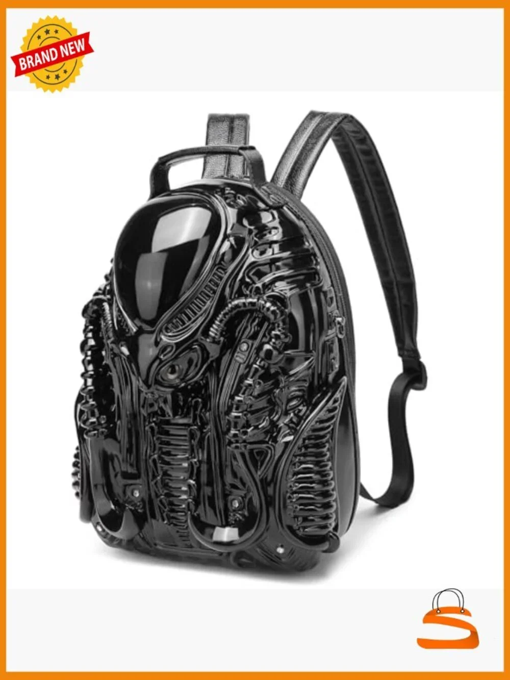 Xenomorph PVC 3D Shaped Purse Alien Backpack Fashion Bag